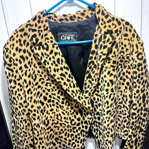 Cafe made in Italy Blazer, Nwot vintage no stains or rips